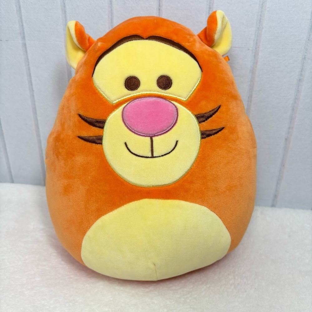 Squishmallows Disney Winnie the‎ Pooh Orange and Yellow Plush Tiger